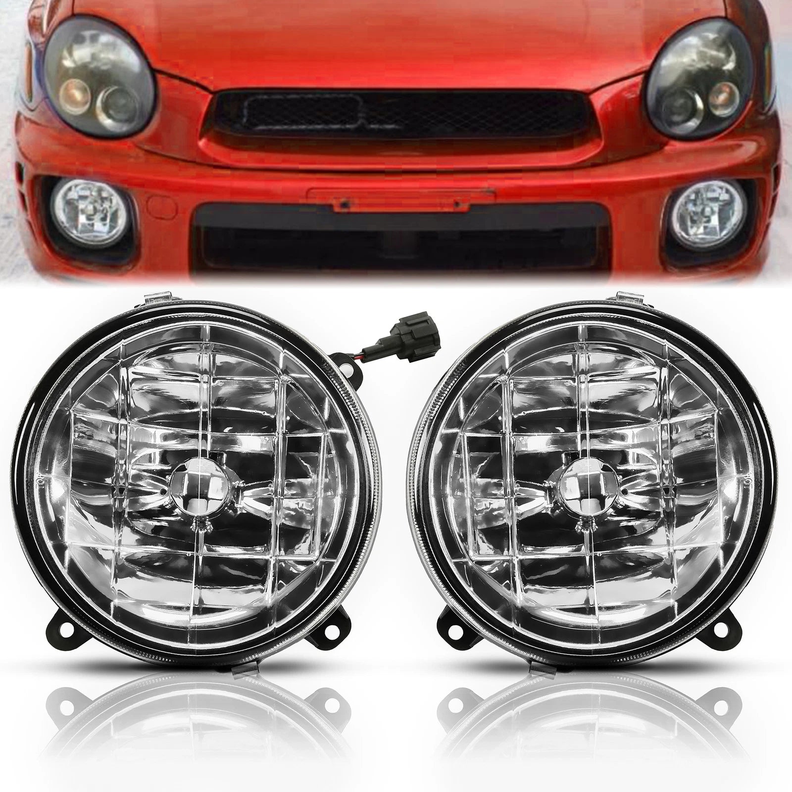 Fog Light Lamp Set for Subaru Impreza (2002–2003) with Bulb SU2593106 SU2592106