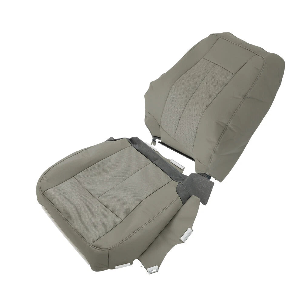Leather Seat Cover Set for Ford Expedition (2007–2014) Camel Gray