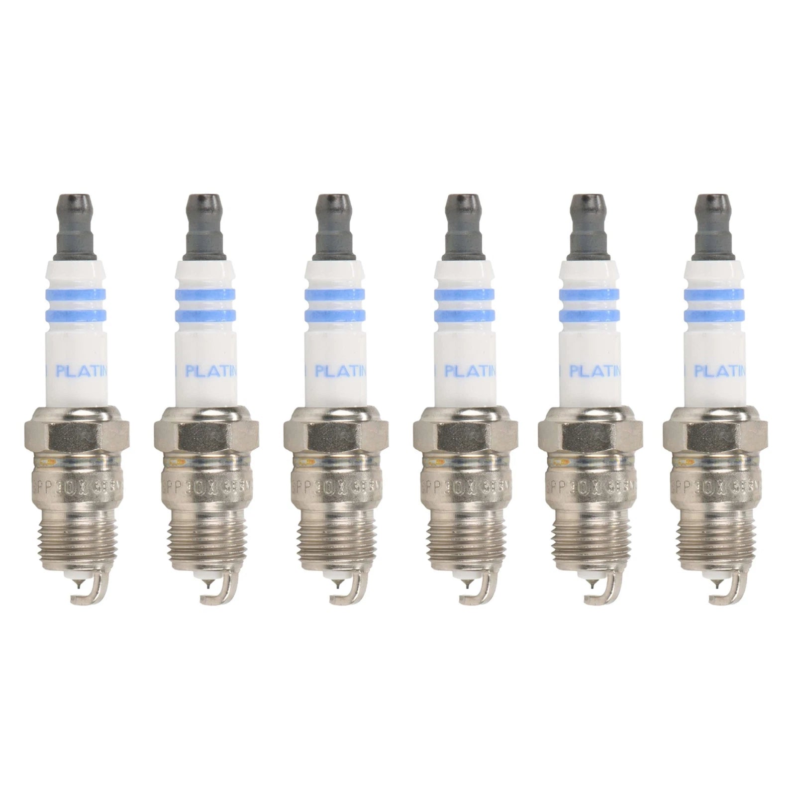 Set of 6 Bosch OE Platinum Spark Plugs for Buick Chevy Dodge Ford GMC