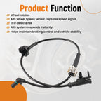 2X ABS Wheel Speed Sensor for Chevrolet Tahoe (2007-2014)