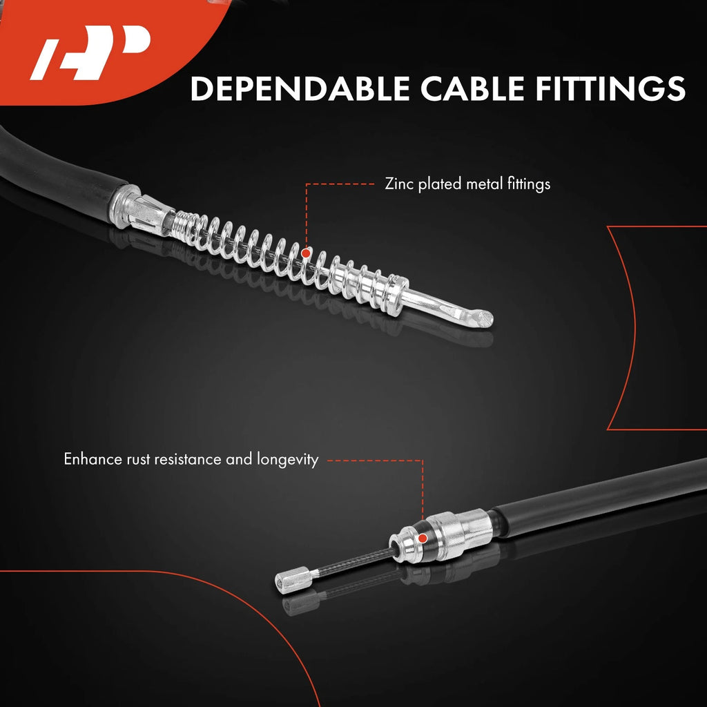 Rear Right Parking Brake Cable for Ford F450 F550 Super Duty (2003–2004)