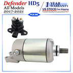 Starter Motor for Can-Am Defender HD5 (2017–2021) with Relay
