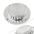 Flat Chrome Gas Fuel Tank Cap for BMW K1 K75 K100 K1100 (1988-1993)