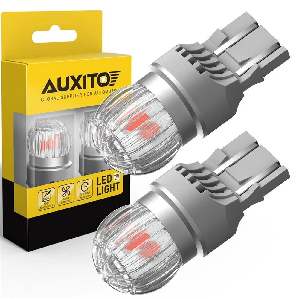 AUXITO 7443 LED Turn Signal Light for EV (Error Free, Amber)