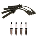 Denso Wire Set & 4 Iridium TT Spark Plugs for Chrysler Dodge 2.4L L4