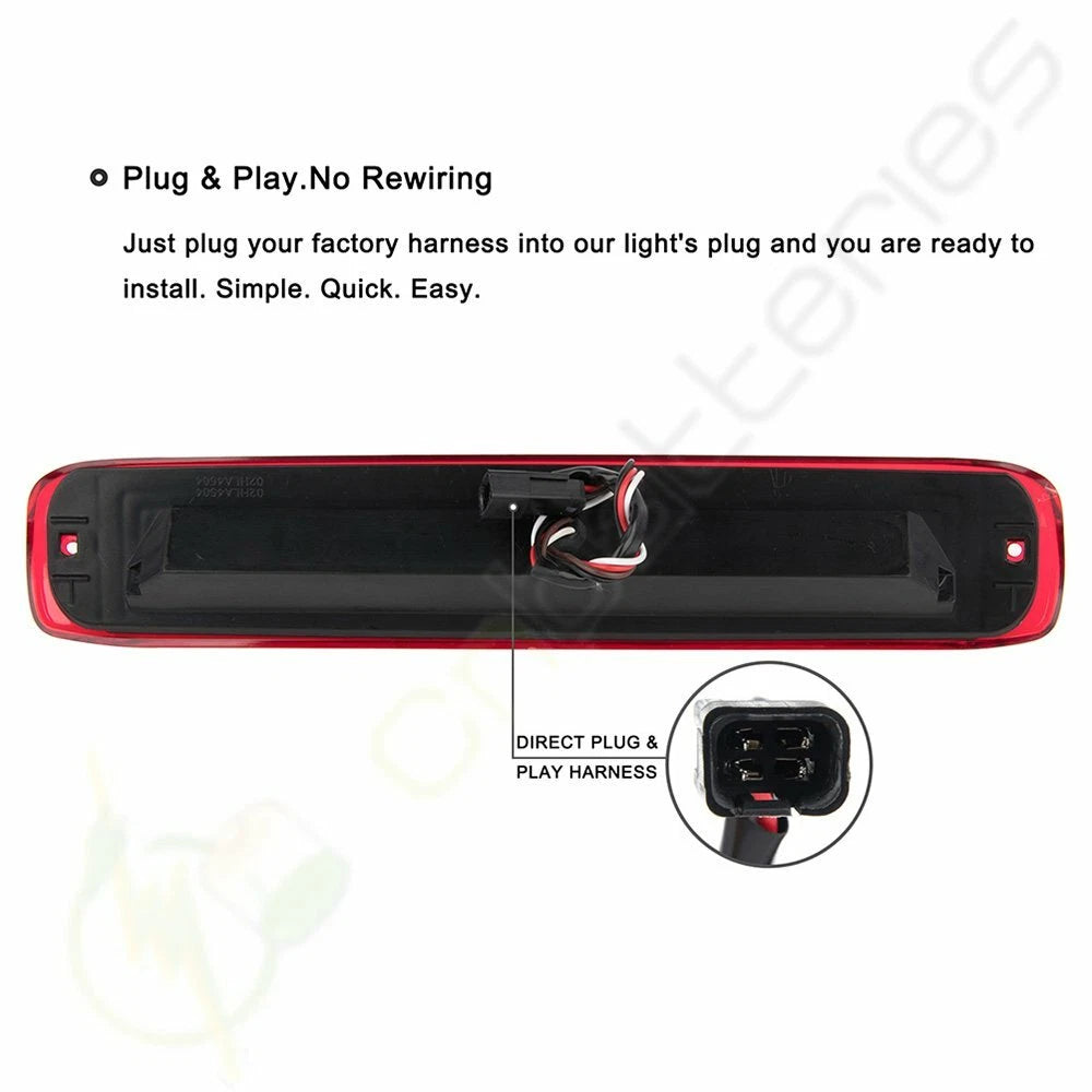 LED Third Brake Light for Chevy Silverado GMC Sierra (1999–2007)