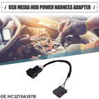 USB Media Hub Power Harness Adapter for Ford (No.HC3Z19A387B)