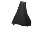 E Brake Boot Cover for BMW E60 (2004–2010) Carbon Fiber Black Red Stitch