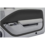 Door Panel Insert Cards for Ford Mustang (2005–2009) Black Leather Synthetic