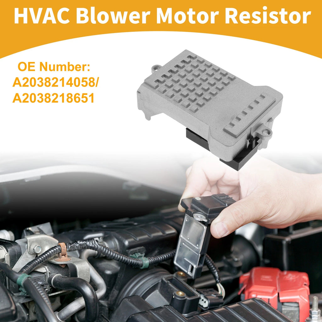 HVAC Blower Motor Resistor No.A2038214058 for Mercedes-Benz W220 (1999–2006)