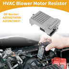 HVAC Blower Motor Resistor No.A2038214058 for Mercedes-Benz W220 (1999–2006)
