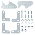 Coilover Shock Mount Kit for Universal Adjustable Lower Brackets (3" Axle)