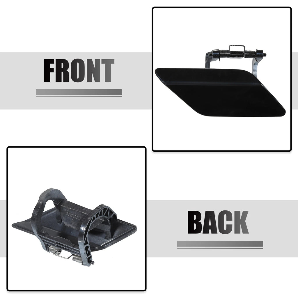 Bumper Washer Nozzle Cover for Mercedes Benz E300 (2017–2020) Black