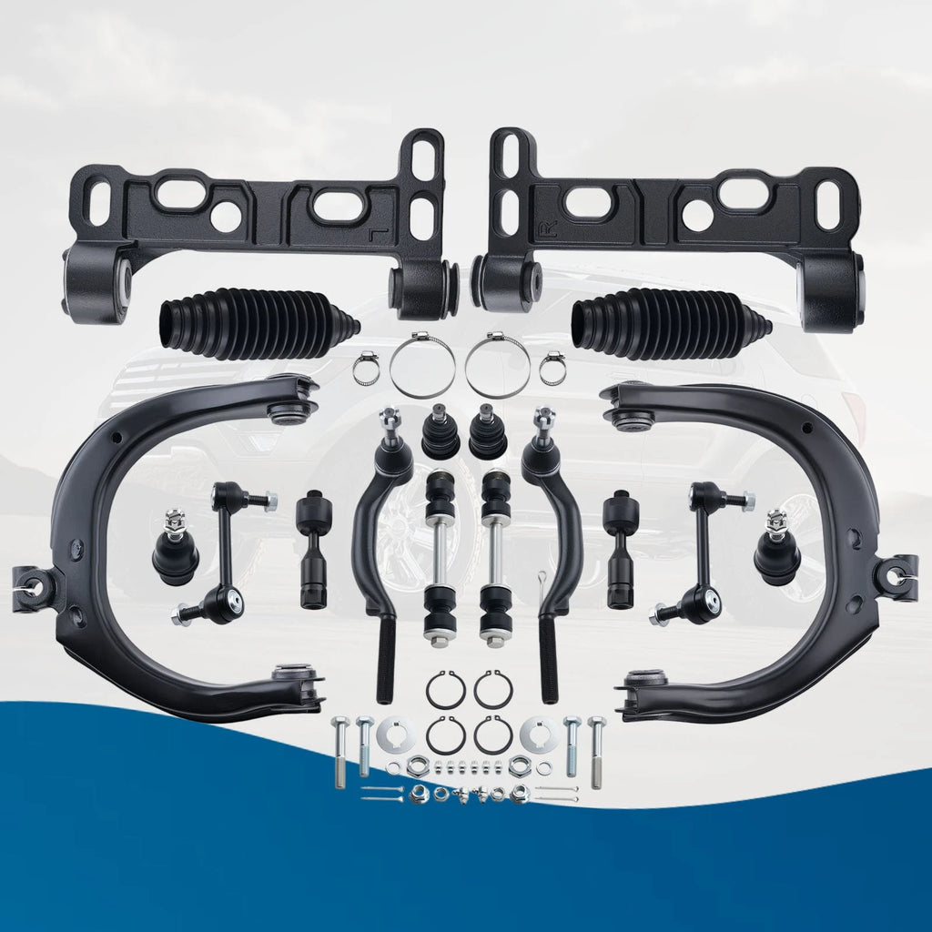 Front Upper Control Arms Ball Joints Tie Rods for Chevrolet Trailblazer (2008–2009)
