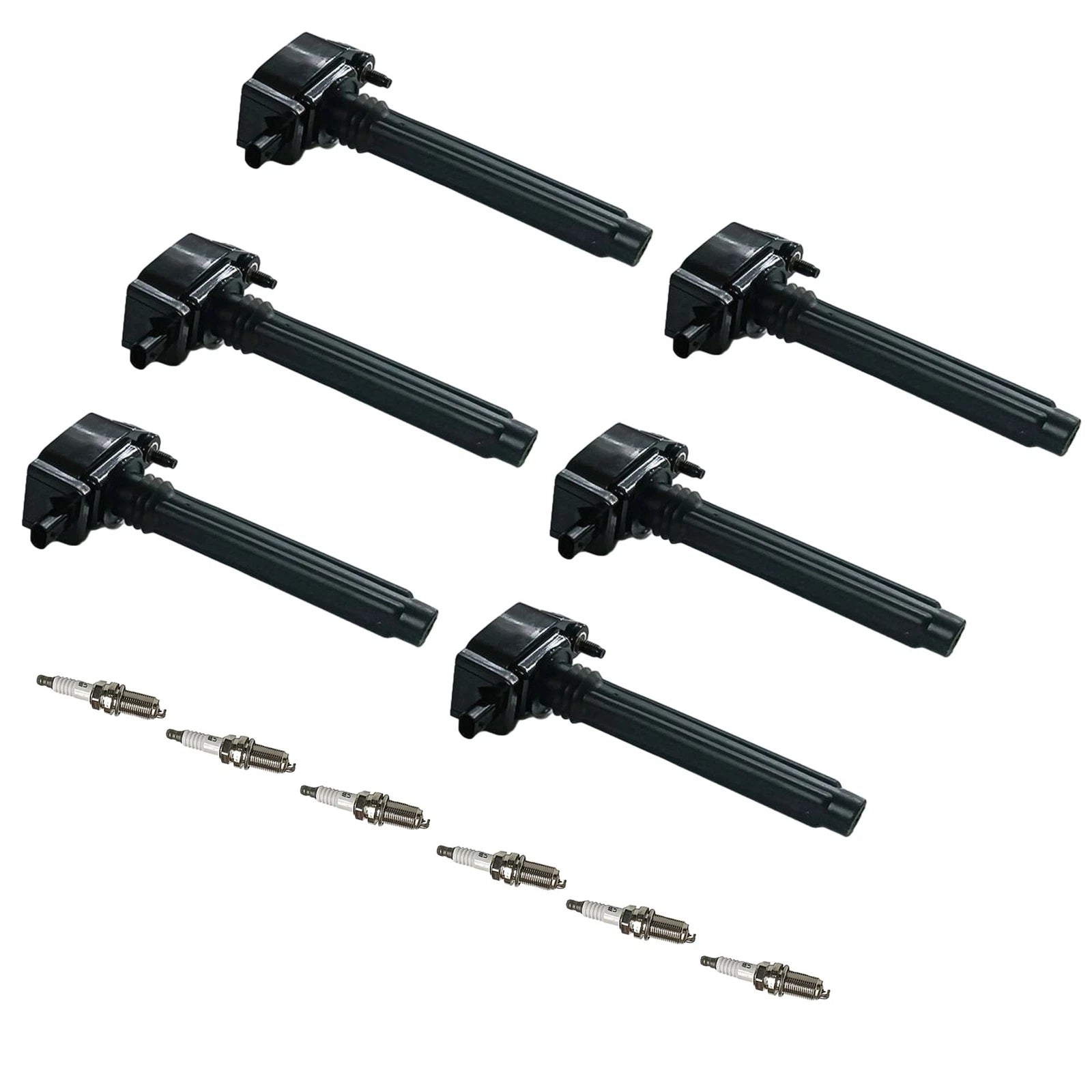 6X Ignition Coil & Iridium Spark Plug for Chrysler Jeep Dodge Ram (2011-2021)