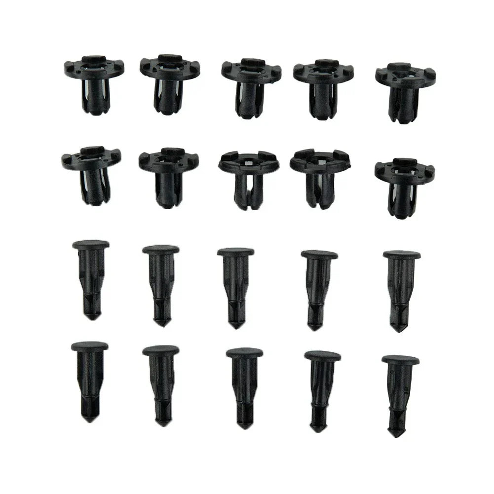 10pcs Nylon Car Rivet Clip Fender Trim Retainer Pin for Impreza Forester