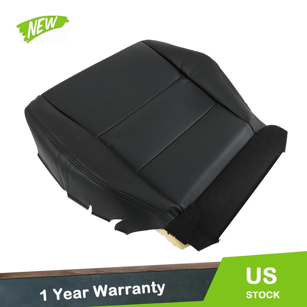 Leather Seat Cover for Acura RDX (2007–2012) Black Driver Bottom