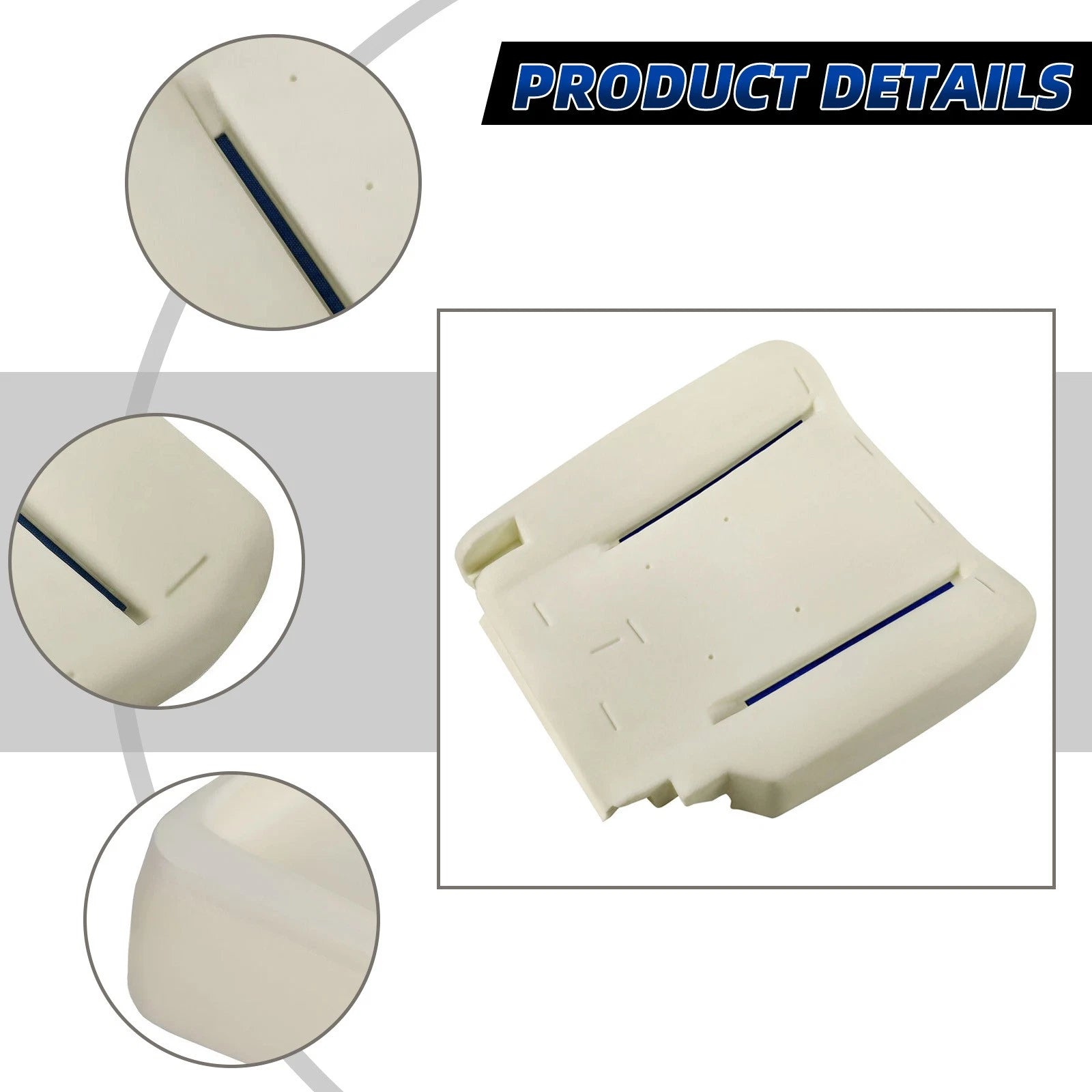 Driver Bottom Seat Foam Cushion for Dodge Ram 1500 2500 3500 (2002–2005)