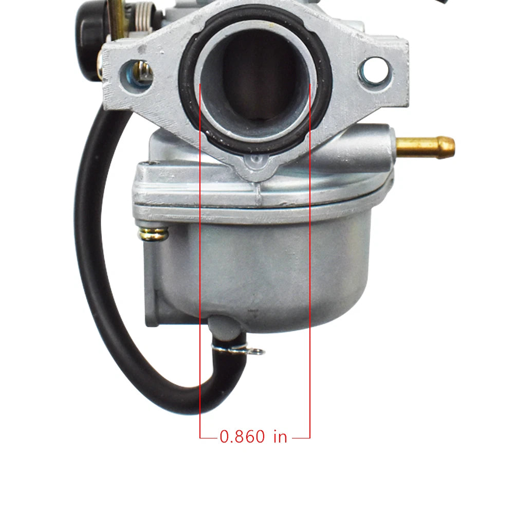 Carburetor with Air Filter for Kawasaki KLX140 KLX140L (2008–2021)