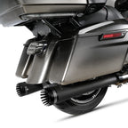 4" Megaphone Dual Exhaust Pipe for Harley Touring Road King (1995–2016)