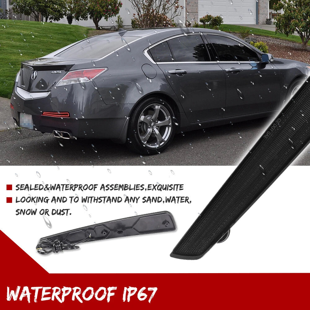 Smoked LED Tail Brake Signal Lights for Acura TL (2009–2011)