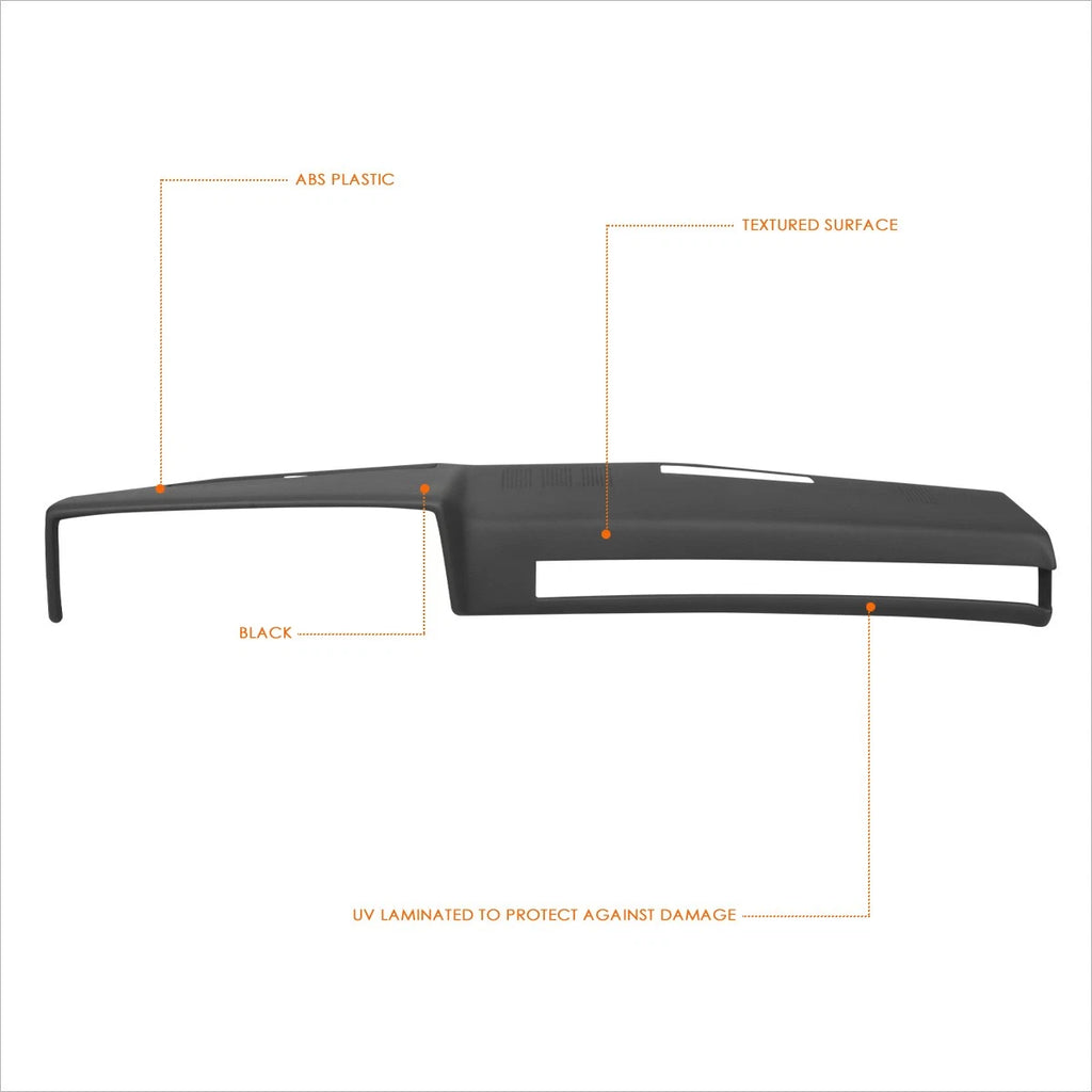 Molded Dashboard Overlay Cap for Chevy GMC C/K/R/V Pickup Suburban (1981–1991)