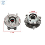 Pair Front Wheel Hub Bearings for Nissan Altima Maxima Murano (2009–2018)