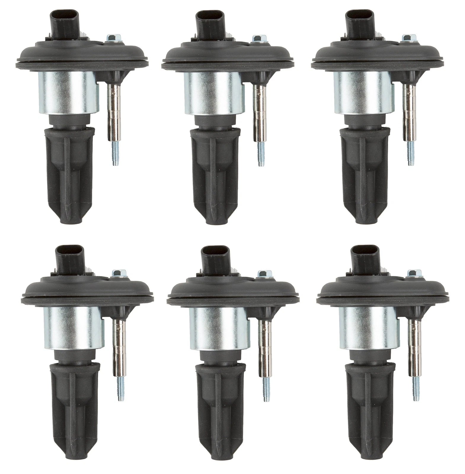 Set of 6 Ignition Coils for Buick Chevrolet GMC Isuzu Saab 4.2L L6 (2002–2009)