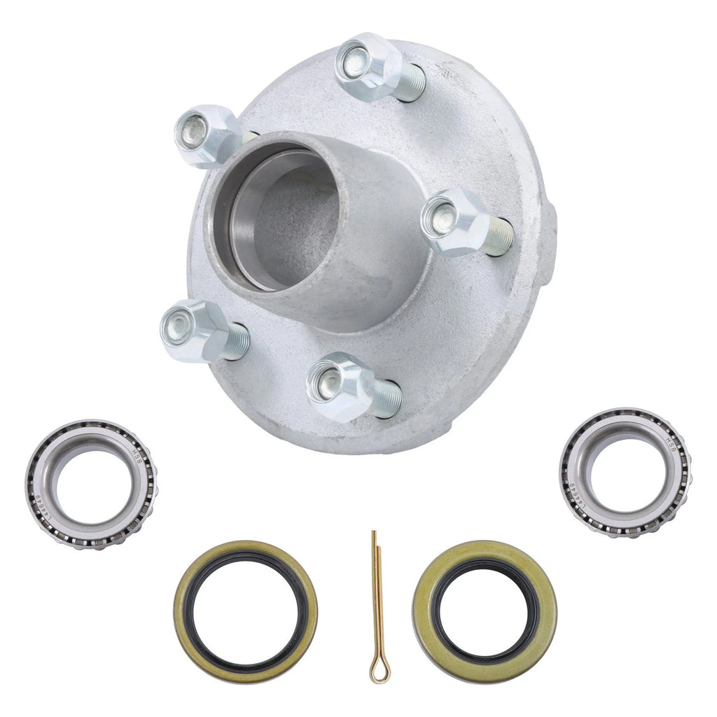 Spindle with Trailer Bearing Kit for 2000 lbs Trailer (Year Range)