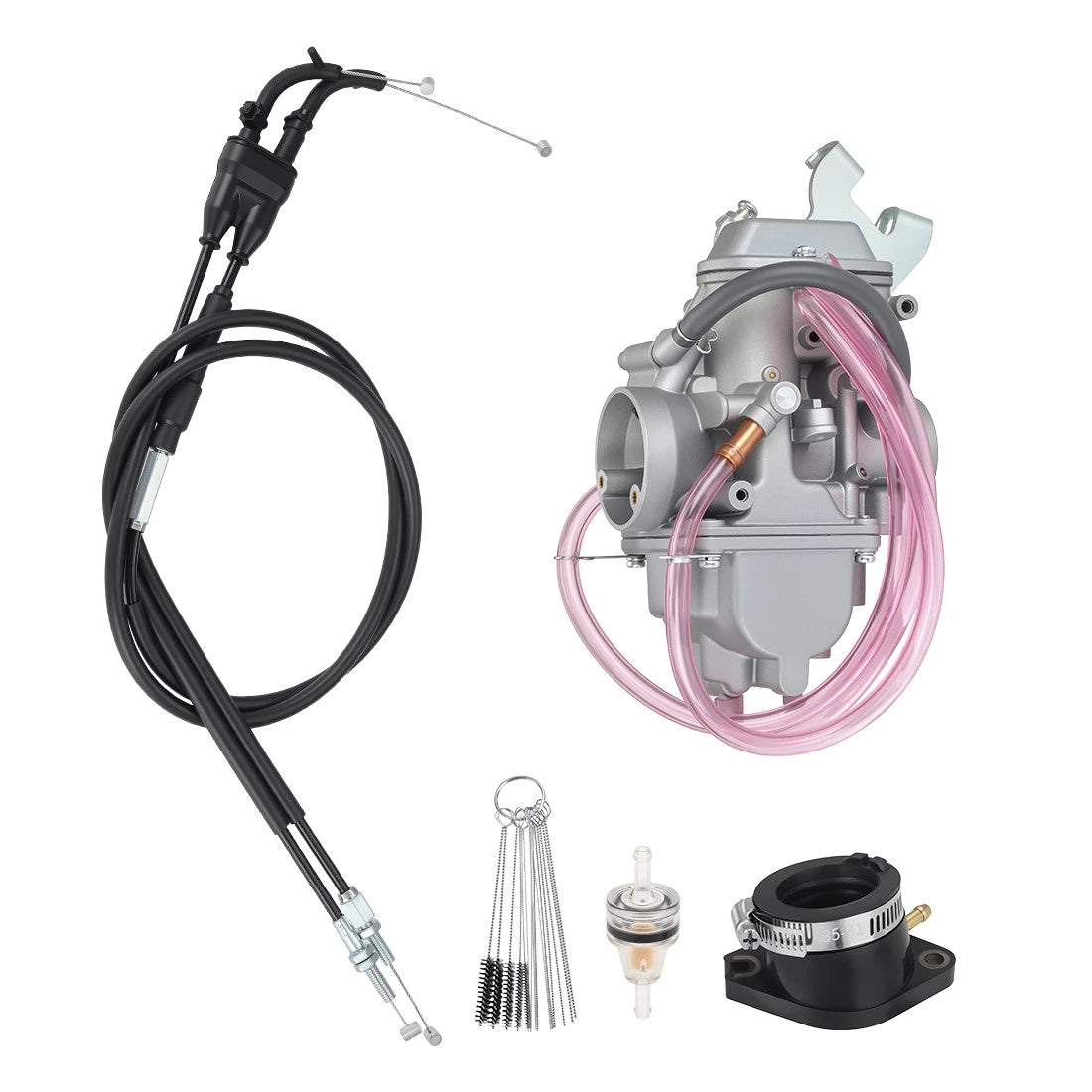 Carburetor for Yamaha TTR230 (2005–2024) w/Intake Boot & Throttle Cable