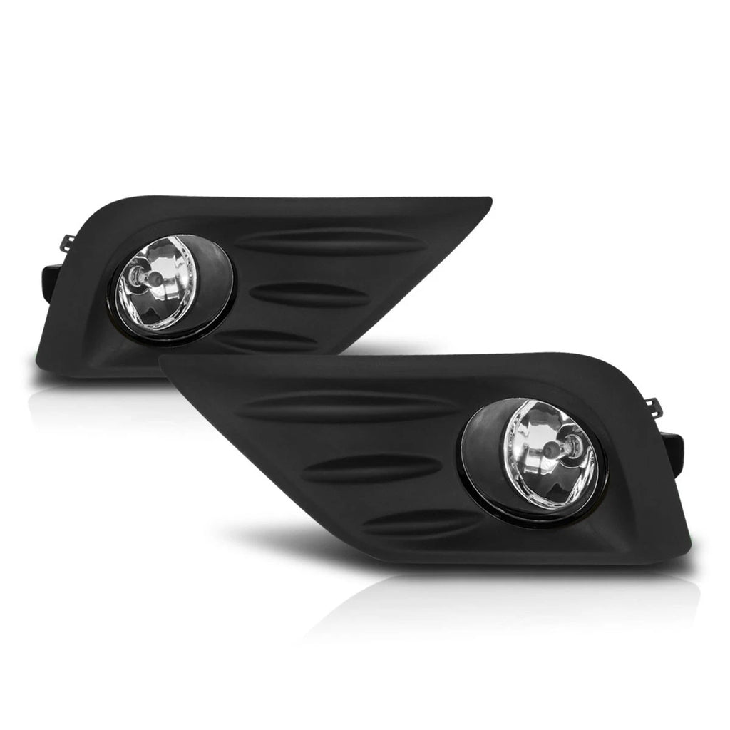 Headlight for Tundra Pickup (2014–2021) Chrome Housing Amber Side