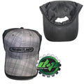 Freightliner Gray Plaid Stripe Hat for Freightliner Trucks (All Years)
