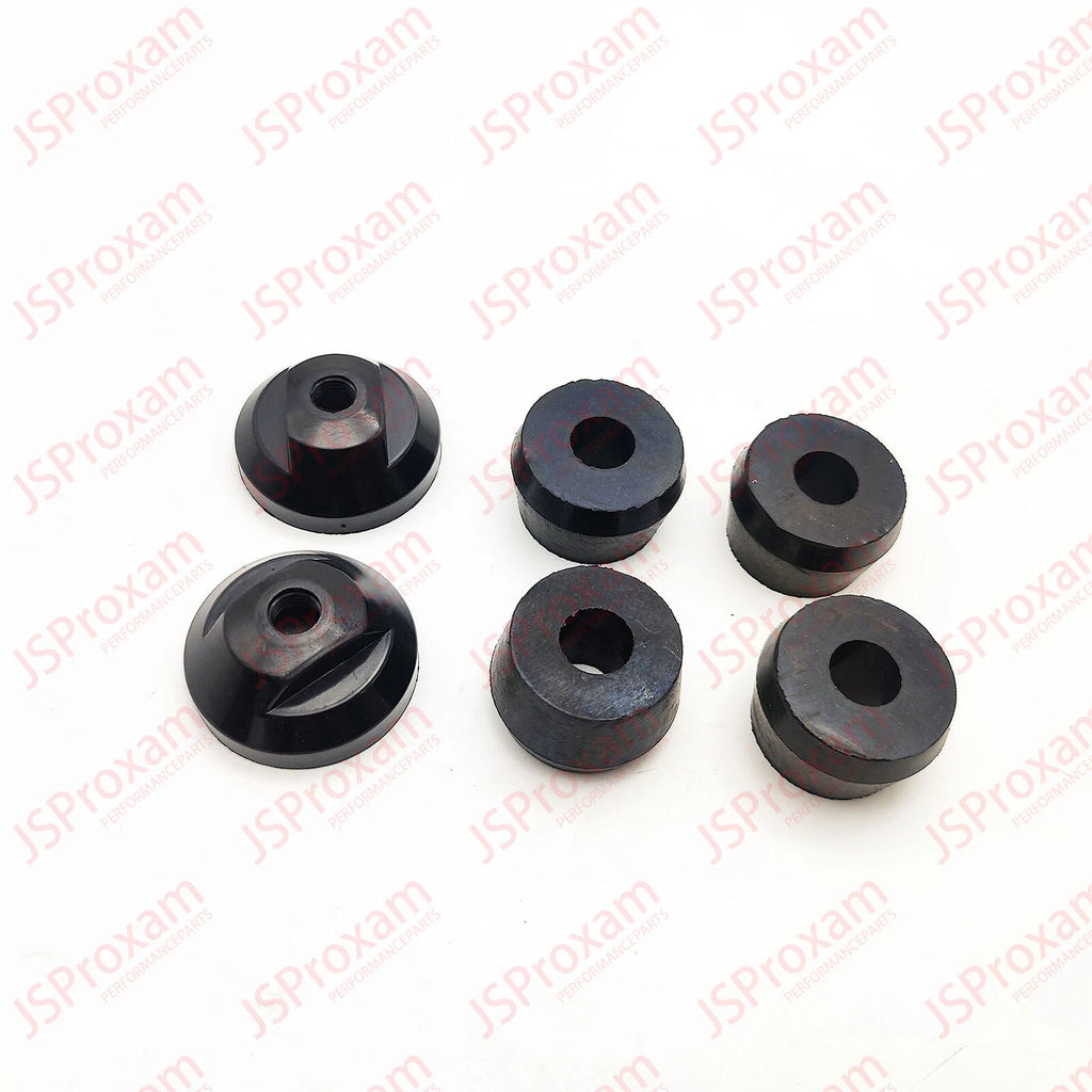 Set of 4 Bushings 23-99291T & 2 End Caps 19-14842 for Mercruiser R/MR/Alpha One