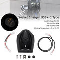12V USB+C Quick Socket Charger for Yamaha X-MAX 300 (2017–2024)