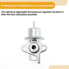 Fuel Pressure Regulator for Hyundai Accent (1995–1999) No. 3530122032 Metal