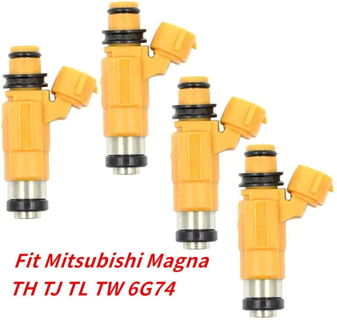 4 x Fuel Injectors for Mitsubishi Magna TH TJ TL TW 6G74 3.5L V6 (1996-2005)