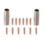 14PCS MIG Welding Accessory Kit with Copper Components