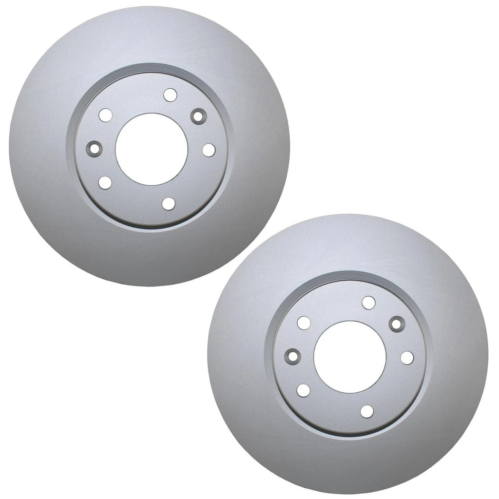 2X Front Coated 299mm Brake Rotors for Ford Fusion MKZ 6 Milan (2006–2012)