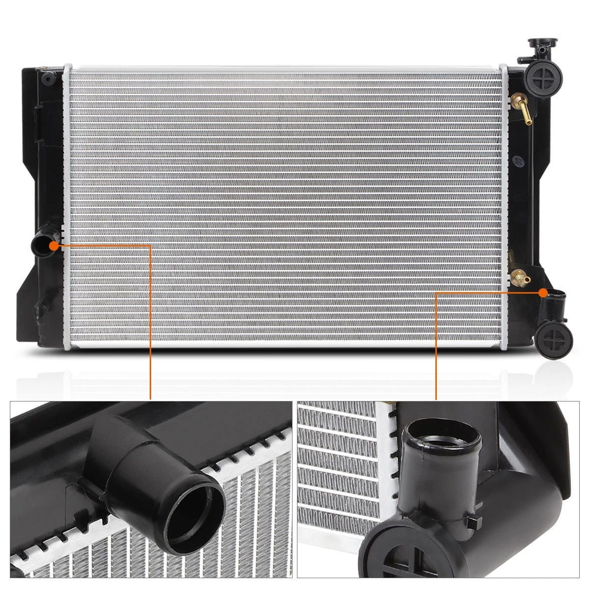 Full Aluminum Cooling Radiator for Toyota Corolla (2009–2013) DPI-13152