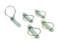 Pack of 5 Pear Linch Pins 11mm Ø x 44.5mm for