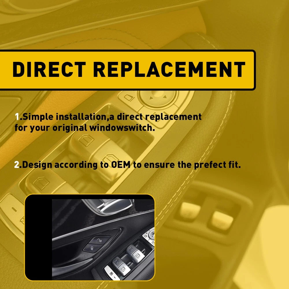Front Left Power Window Switch for Mercedes Benz GLC300 (2015–2021)