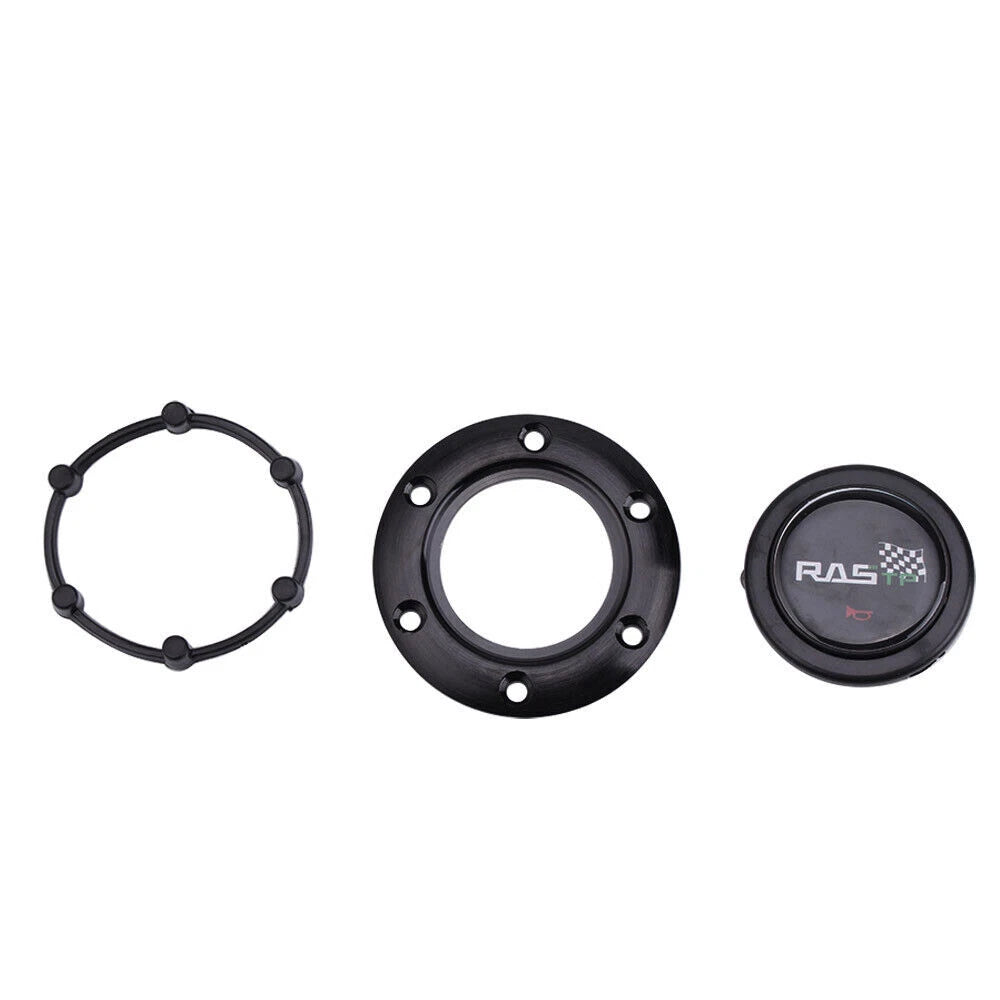 14-Inch Deep Dish Racing Steering Wheel for Universal Fit