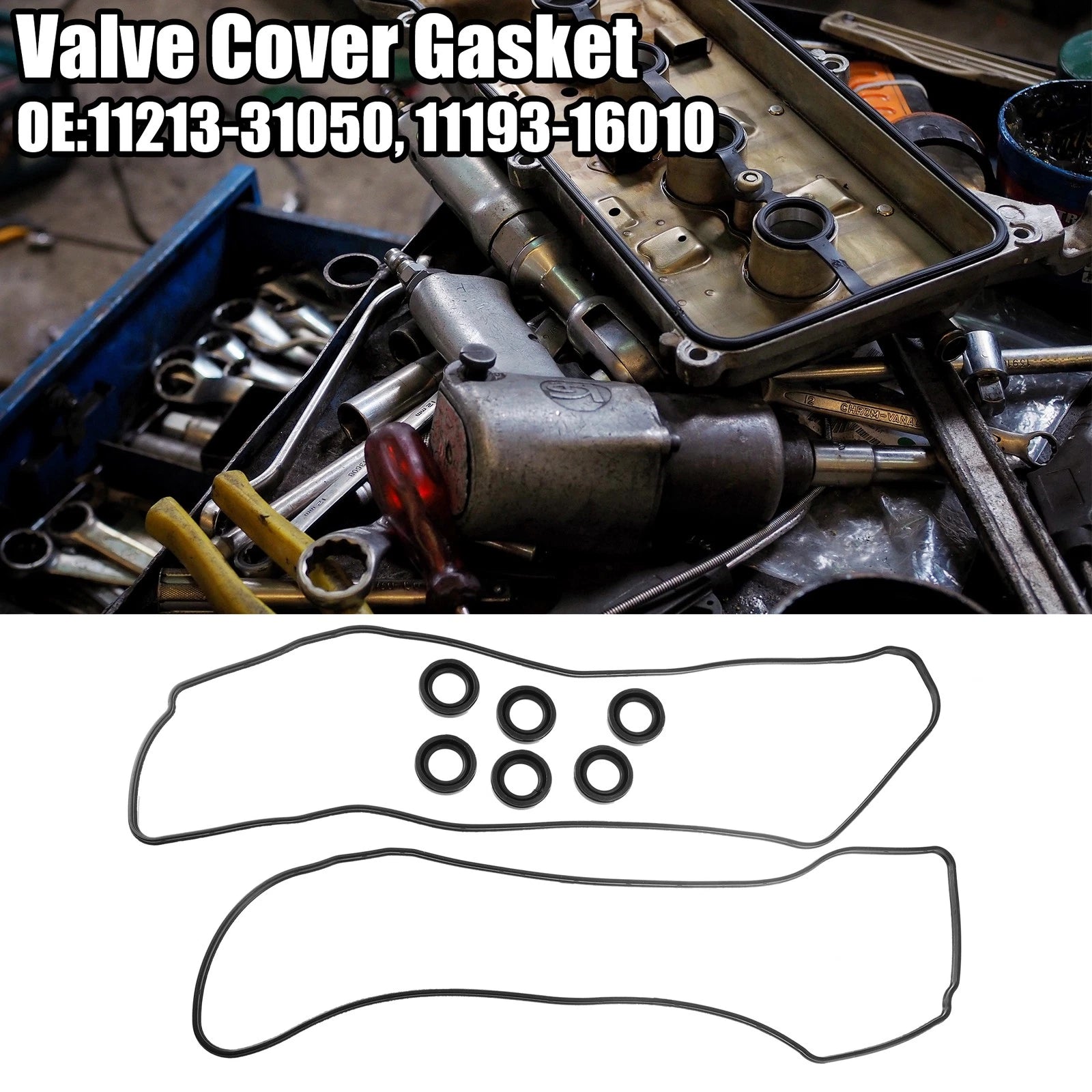 Set of 1 Engine Valve Cover Gasket VS50682R 11213-31040 for Toyota Avalon (2005–2016)