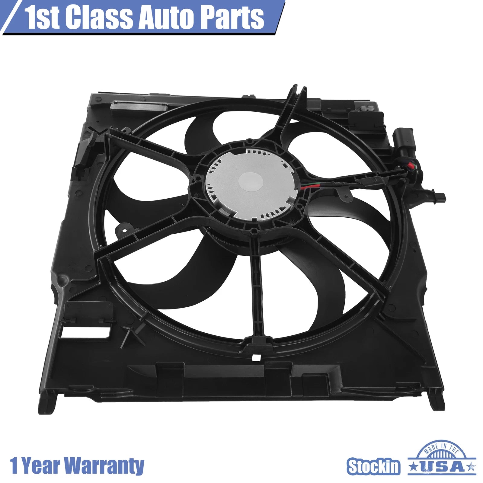 Radiator Cooling Fan Assembly for BMW X5 E70 (2007-2010)