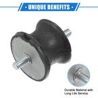 2X Automatic Transmission Mounts for BMW 325is (1992–1995) Rubber Black