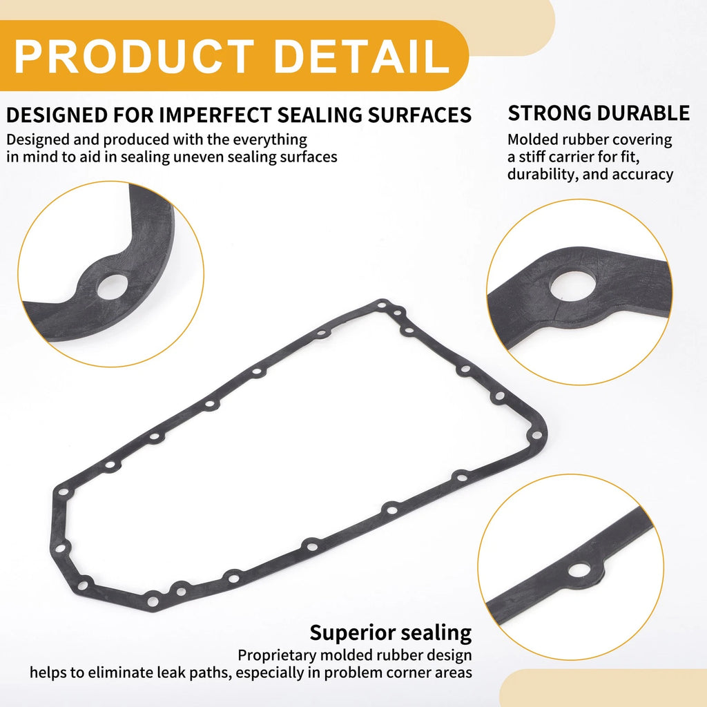Transmission Filter Oil Pan Gasket for Jeep Compass (2007–2017) 5189838AA