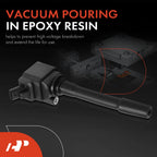 Set of 4 Ignition Coil Packs for Jeep Renegade (2019–2023) Fiat 500X
