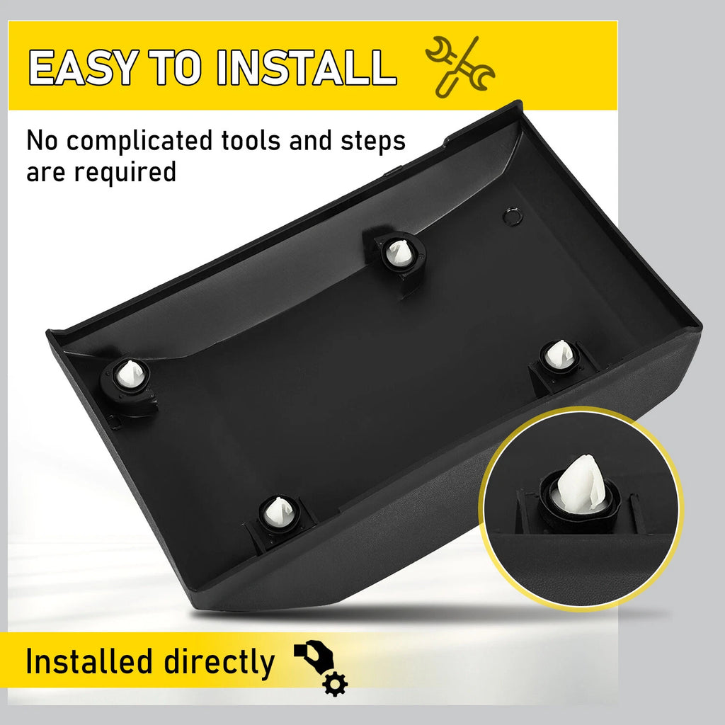 Fuel Door Gas Cap Hatch Cover Trim for Ford Transit 150 250 350 (2015–2020)