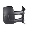 Replacement Textured Passenger Side Power Door Mirror w/Blind Spot Glass