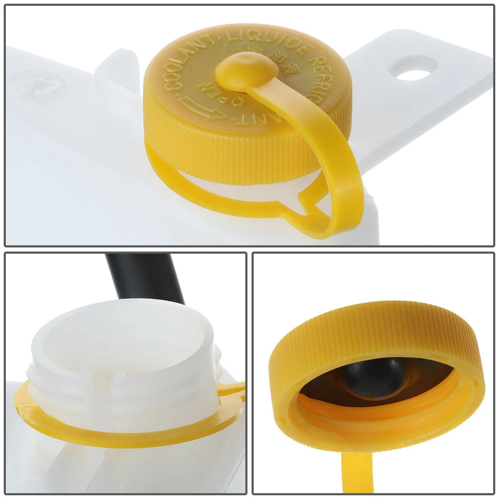 Engine Coolant Overflow Tank Reservoir Bottle w/Cap for Nissan Versa (2012–2019)